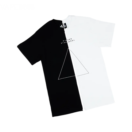 Higher Standards T-Shirt - Embroidered Triangle - Vape Boss