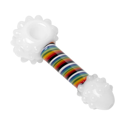 Human Grade Rainbow Spoon Pipe - Vape Boss
