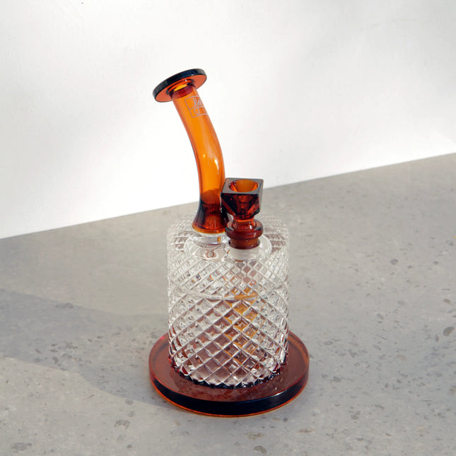 Jane West Twenties Collection Water Pipe | Amber - Vape Boss