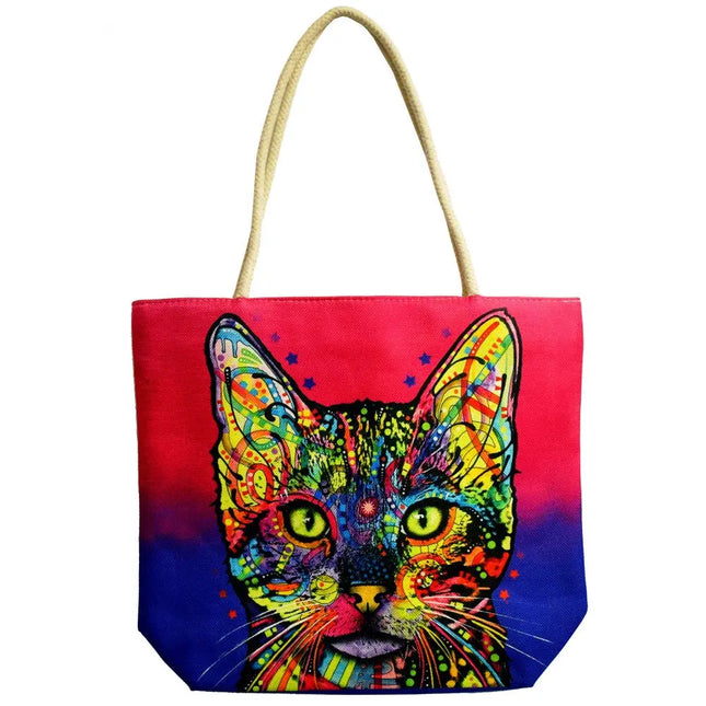 Jute Rope Handled Tote Bag - Vape Boss