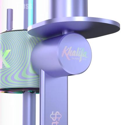 Khalifa x Stündenglass Gravity Infuser - Violet Sky / Mints - Vape Boss