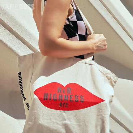 Lit Girl Tote Bag - Vape Boss
