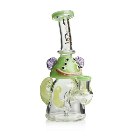 Lookah Glass 10" Mini Cute Six Eyes Clown Water Pipe - Vape Boss