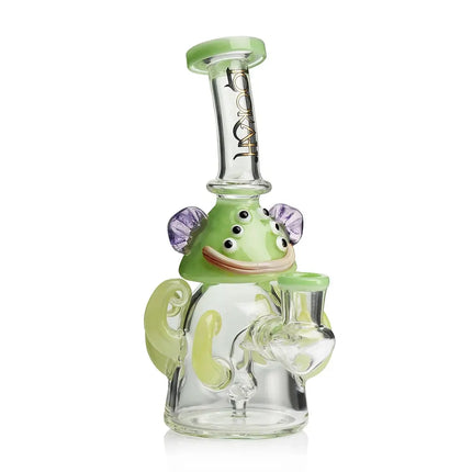 Lookah Glass 10" Mini Cute Six Eyes Clown Water Pipe - Vape Boss