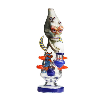 Lookah Glass 11" Cool Skull Bone Water Pipe - Vape Boss