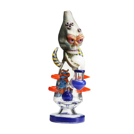 Lookah Glass 11" Cool Skull Bone Water Pipe - Vape Boss
