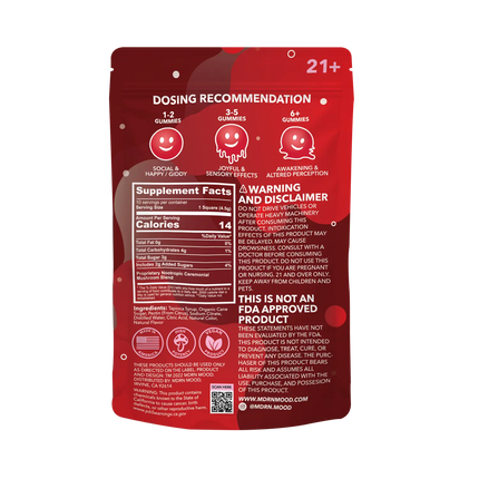 MDRN MOOD Magic Mushroom Gummies - Strawberry - Vape Boss