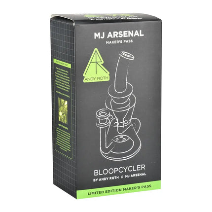 MJ Arsenal Bloopcycler Glass Dab Rig - 8" / 10mm F - Vape Boss