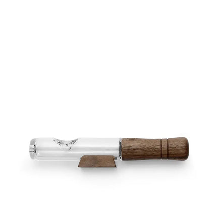 Marley Natural Glass & Walnut Steamroller - Vape Boss