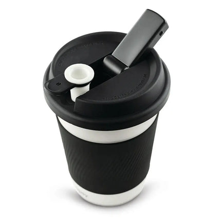 Puffco Cupsy Coffee Cup Water Pipe - 5" / Black - Vape Boss
