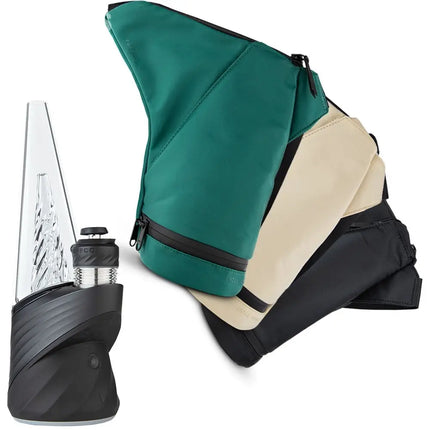 Puffco Peak Pro 3DXL Chamber eRig & Travel Bag Bundle Onyx Smoke Drop