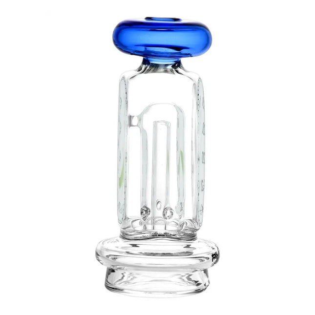 Pulsar 420 Timepiece Bubbler Attachment For Puffco Peak / Pro - 4.25" / Blue - Vape Boss