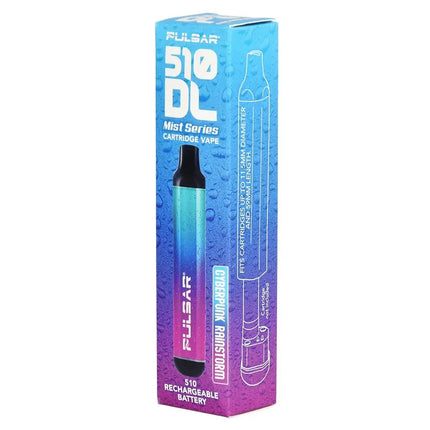 Fulsar 510DL vape cartridge packaging on a white background