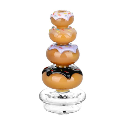 Pulsar Donut Staxx Dry Attachment For Puffco Peak/Pro | 4.25" - Vape Boss
