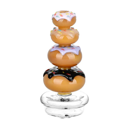 Pulsar Donut Staxx Dry Attachment For Puffco Peak/Pro | 4.25" - Vape Boss