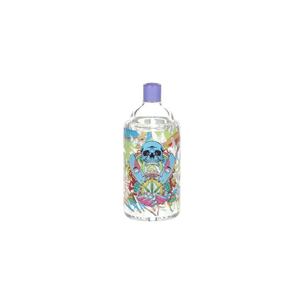 Pulsar Graffiti Series Spray Paint Glass Water Pipe Set / 7.5" / 14mm F Smoke Drop