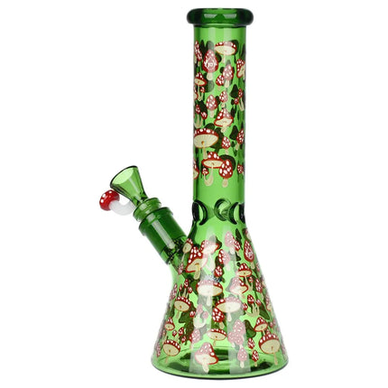 Pulsar Greatest Hits Series Glow Herb Pipe Duo / 10" / 14mm F Smoke Drop
