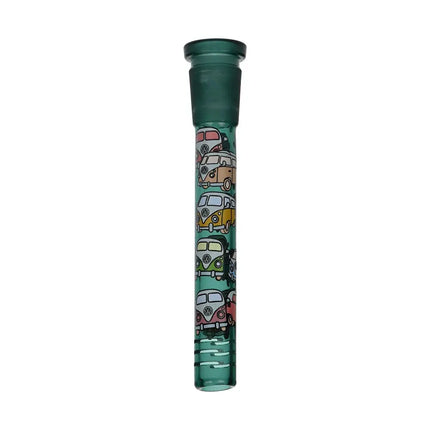 Pulsar Greatest Hits Series Glow Herb Pipe Duo / 10" / 14mm F Smoke Drop