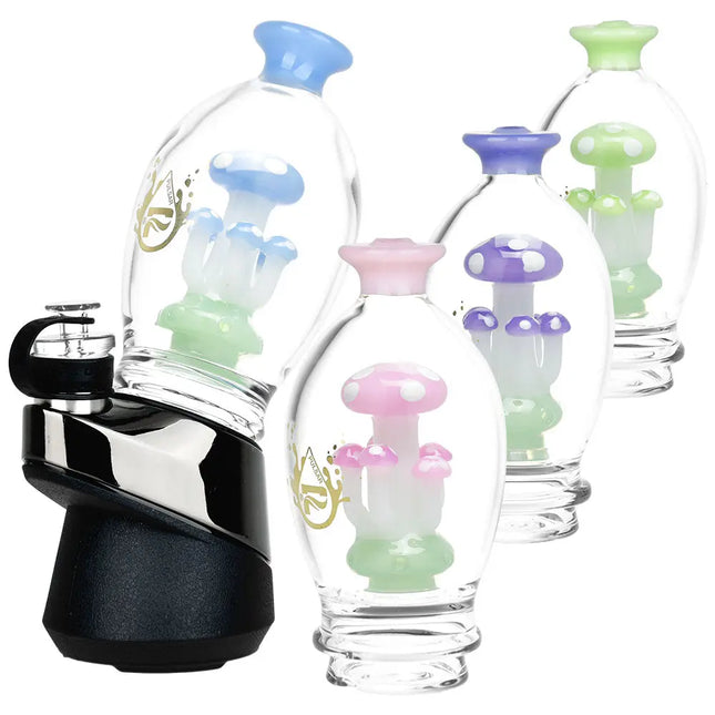 Pulsar Shroom Cluster Bubbler Attachment for Puffco Peak Pro-5.25"/Colors Vary - Vape Boss