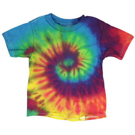 Reactive Rainbow Tie-Dye Toddler T-Shirt - Vape Boss