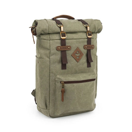 Revelry Drifter - Smell Proof Rolltop Backpack - Vape Boss