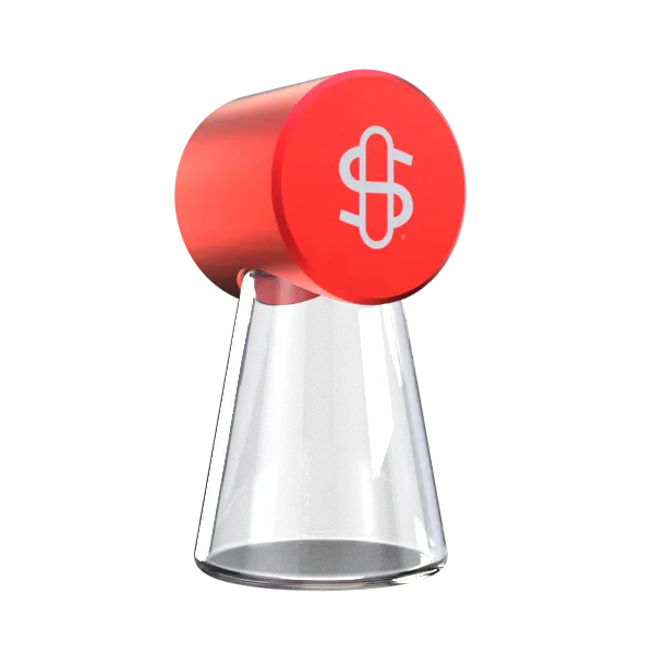 Stündenglass Ash Catcher - Red - Vape Boss