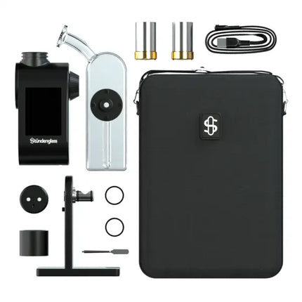 Stündenglass Modül + Dok Deluxe Travel Set - Clear Glass - Vape Boss