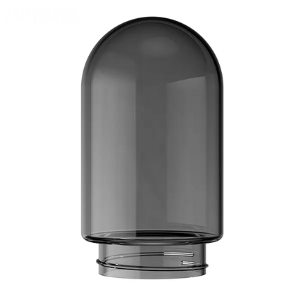 Stündenglass Single Gray Glass Globe (Large) - Vape Boss