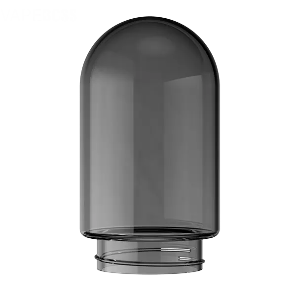 Stündenglass Single Gray Glass Globe (Large) - Vape Boss