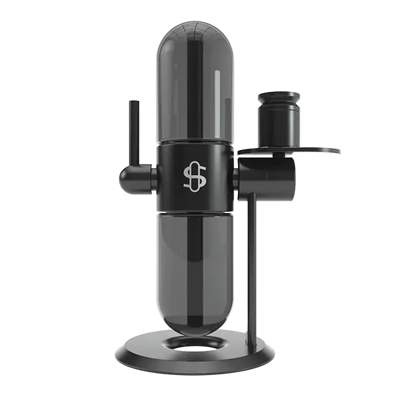 Stündenglass Single Gray Glass Globe (Large) - Vape Boss