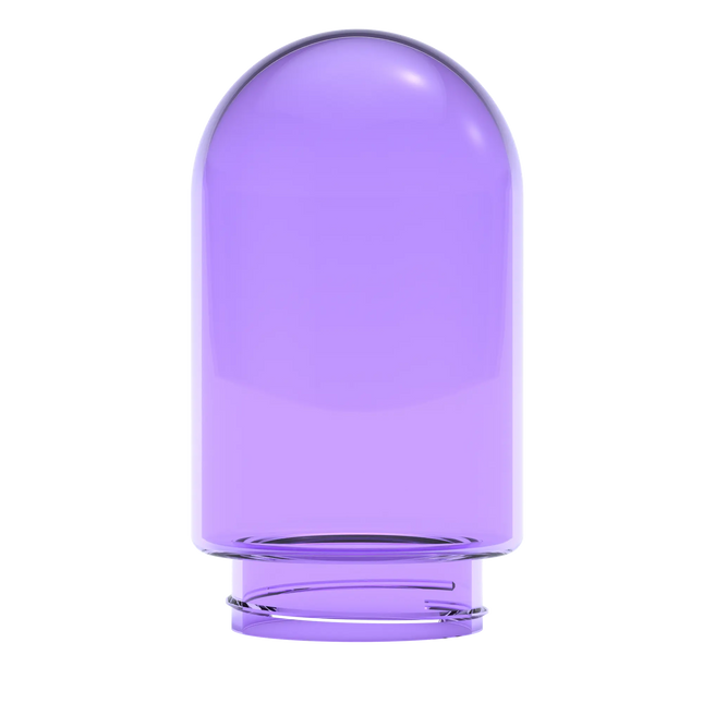 Stündenglass Single Purple Glass Globe (Large) - Vape Boss