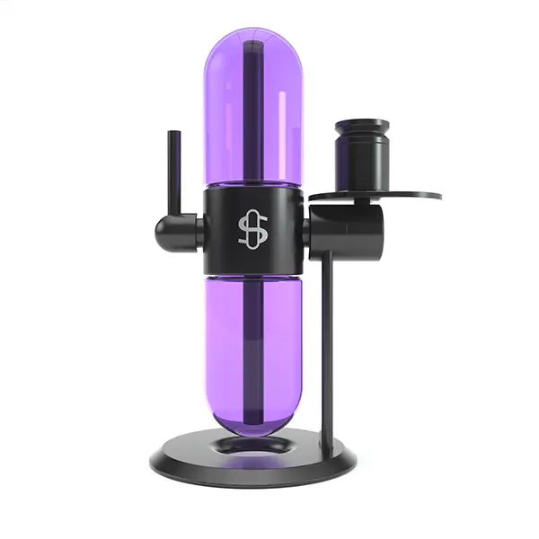 Stündenglass Single Purple Glass Globe (Large) - Vape Boss