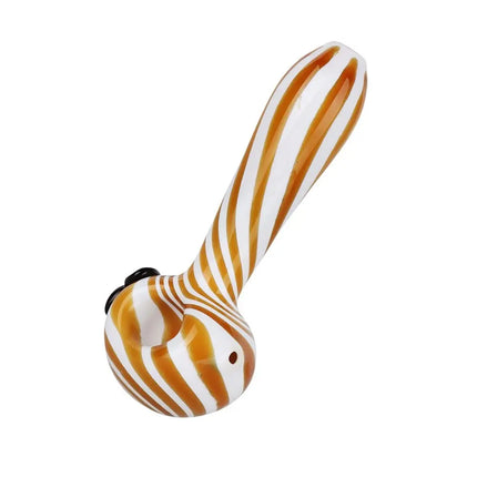 Vortex Of The Heart Glass Spoon Pipe - 5" / Colors Vary - Vape Boss