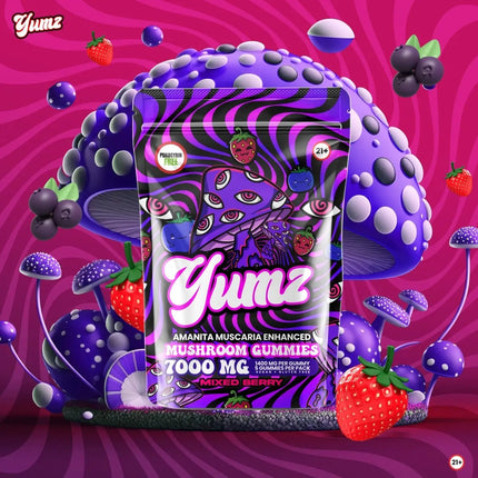 YUMZ - Mixed Berry ( Magic Nootropic Gummies ) - Vape Boss