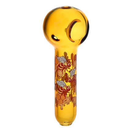 Pulsar Greatest Hits Series Glow Herb Pipe Duo / 10" / 14mm F Smoke Drop