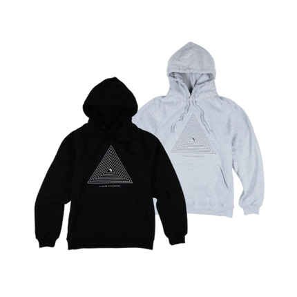 Higher Standards Hoodie - Concentric Triangle