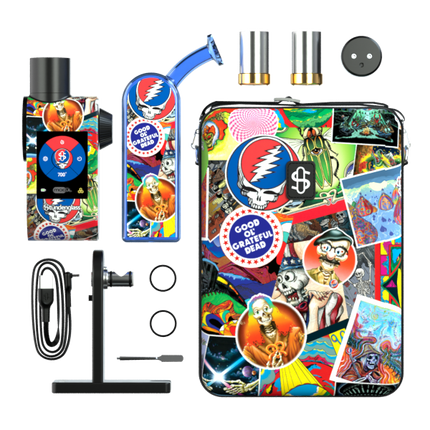 Grateful Dead Modul + Dok Deluxe Travel Set - Legacy Patchwork