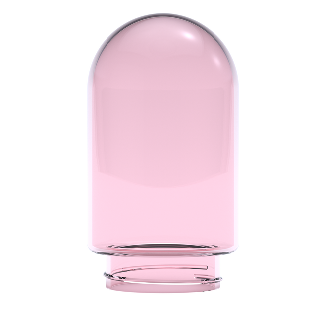 Stündenglass Single Pink Glass Globe (Large)